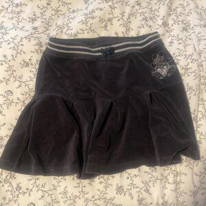 Black Women's Velvet Skirt